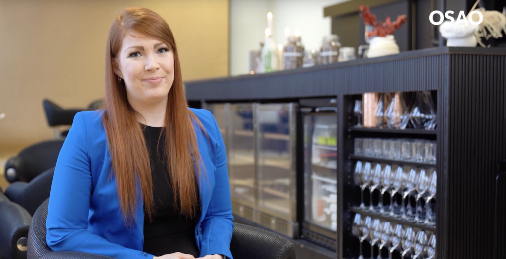 OSAOn alumni Laura Rinnekangas