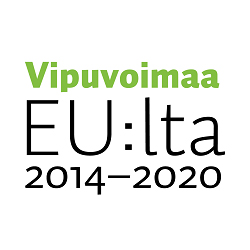 Logo, jossa teksti Vipuvoimaa EU:lta 2014-2020