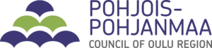 Logo, jossa teksti Pohjois-Pohjanmaa, Council of Oulu Region