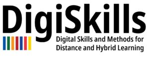 Digital Skills and Methods for Distance and Hybrid Learning -hankkeen logo.