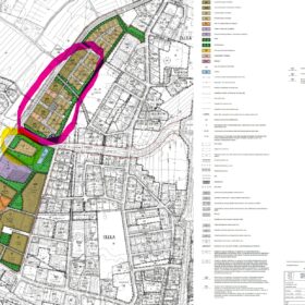 Asemakaavakuva Pirilän alueesta.